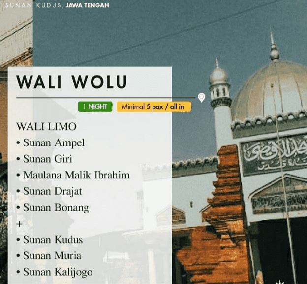 2D1N Religi Tour Wali Wulo